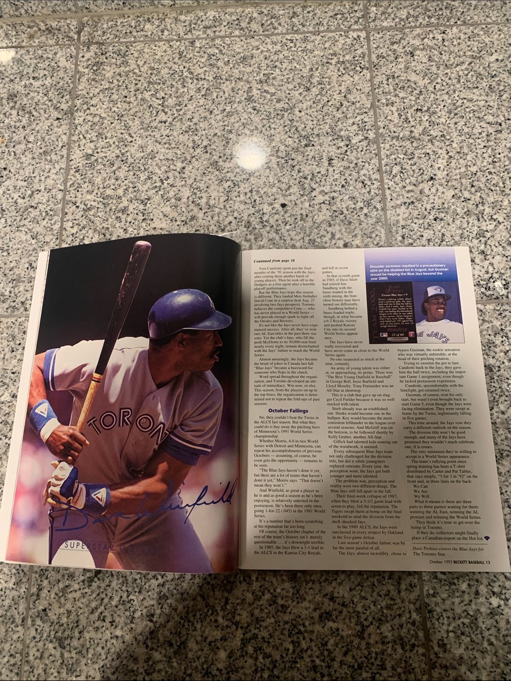 1989 Gary Sheffield Rookie Card In Case & 1992 Beckett Magazine Perfect Shape - Picture 8 of 10